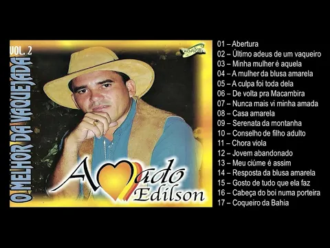Download MP3 Amado Edilson - O melhor da vaquejada - Vol.02