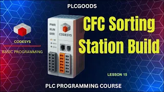 CODESYS CFC Tutorial Sorting Station in CODESYS Using CFC Language Lesson 15