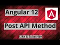 Post API Method Send Data to Server