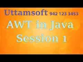 Java GUI AWT In Java
