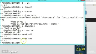 132 Learn python and ruby programming - string method