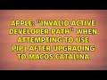 invalid active developer path when attempting to use pip3 after upgrading to macOS Catalina