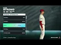 MLB The Show 26 How to Change Player Bat Hand Throw Hand