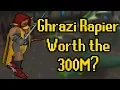 The Ghrazi Rapier Best For Slayer and Combat Training But What Else