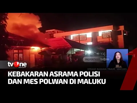 Asrama dan Mes Polwan Polres Seram Bagian Timur Kebakaran