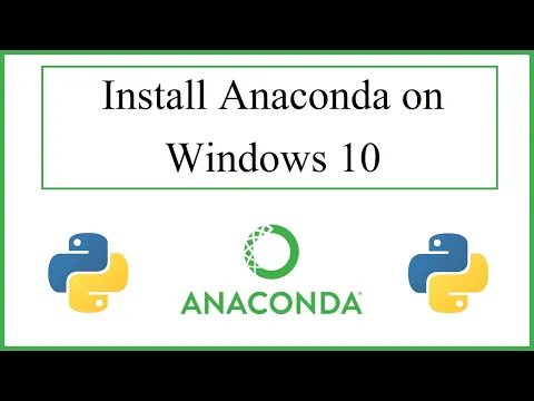 Download MP3 How to Install Anaconda on Windows 10 (2022)