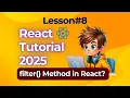 Filter method in React Explained in Urdu Hindi
