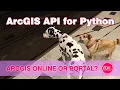 Are you scripting against ArcGIS Online or Portal with the ArcGIS API for Python See the difference