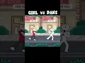 Lagu Make Me Your Radio GIRL vs DANS (Original Animation Meme) #shorts