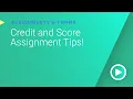 GradeCam Credit and Score Form Tips