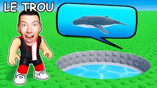 j’ai obtenu le SECRET LE PLUS RARE en PÊCHANT DANS UN TROU dans ROBLOX...
