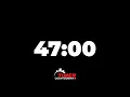 47-Minute Timer Black Screen Countdown with Alarm