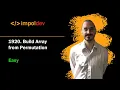 Build Array from Permutation LeetCode 1920 - Python