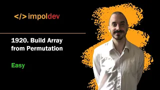 Build Array from Permutation LeetCode 1920 - Python