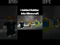 Download Lagu I Added ROBLOX To MINECRAFT PART 2 #minecraft #minecraftmemes