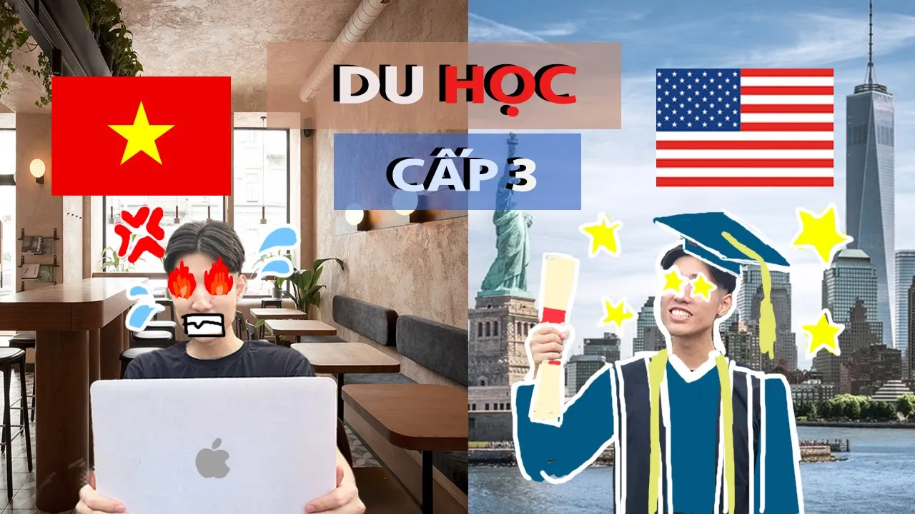Outline Video SỰ KHÁC BIỆT GIỮA HỌC CẤP 3 Ở MỸ VÀ Ở VIỆT NAM | HIGH SCHOOL IN THE US | JEREMY PHD VLOG 2