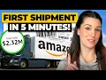 How to Ship Your First Shipment to Amazon FBA Beginner Tutorial