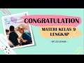 Download Lagu MATERI CONGRATULATION - HOPE/WISH KELAS IX