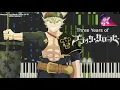 Lagu Three Years of Black Clover - All Black Clover Openings on Piano (1-13) 500 Subscriber Special!!!