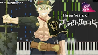 Download Three Years of Black Clover - All Black Clover Openings on Piano (1-13) 500 Subscriber Special!!! MP3