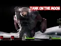 LEFT 4 DEAD Tank on the moon