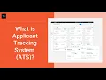 What is Applicant Tracking using Kanban Board TurboHire Demo