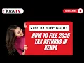 How to File 2025 Tax Returns in Kenya A Simple Step-by-Step Guide