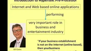12CA lesson 4 Introduction to hypertext Pre-Processor