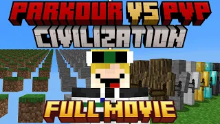 Minecraft Parkour Civilization VS PVP Civilization [FULL MOVIE]