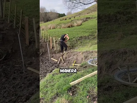 Construye una cerca perfecta en terreno irregular 💪