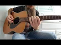 Kyuss - Space Cadet - Guitar cover. Porcelain throne performance.