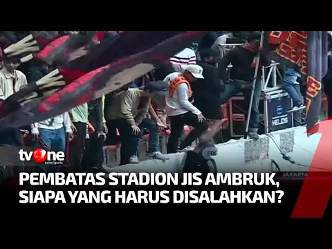 Kondisi Pasca Insiden Pagar Pembatas JIS Ambruk saat Grand Launching