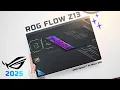 Amazing Monster Device AMD ROG Flow Z13 2025 Aesthetic Unboxing Game Testing