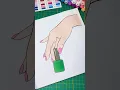 What s your go-to nail color vibe This page is from Nail Artist Coloring Book