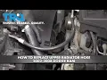 How to Replace Upper Radiator Hose 2002-08 Dodge RAM