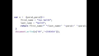 JavaScript ES6 Arrow Functions Tutorial