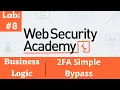 2FA Simple Bypass Web Security Academy