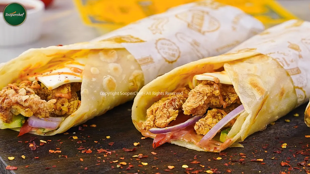 Golden Crunch Delight: Crispy Chicken Paratha Rolls Recipe