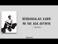 Berdansalah Karir Ini Tak Ada Artinya - Hindia | lirik lagu