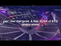 Download Lagu psy - that that (prod. \u0026 feat. SUGA of BTS) empty arena