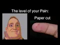 Mr incredible becoming uncanny The level of your Pain REUPLOAD