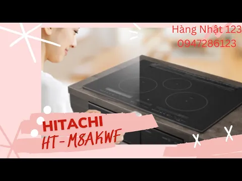 Bếp Từ Hitachi Ht-M8Aktwf-K (Màu Đen) Mặt Bếp Rộng 75Cm Bếp Từ Hitachi Ht-M8Akwf Dòng Bếp Tràn Viền Cao Cấp