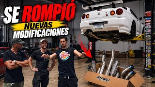 GTR ROTO y NUEVO ESCAPE TOMEI!! ⁨@daniclos⁩