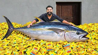 1000 Maggie With Big Tuna Fish | മീൻ മ്യാഗി | M4 Tech |