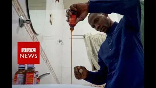 Chained Up To Cure Cough Syrup Addiction BBC News 
