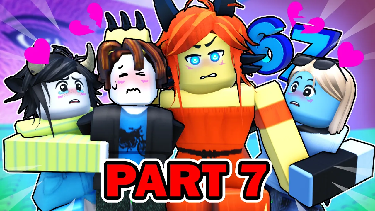 ESCAPE TSUNAMI, BUT THERE ARE ONLY GIRLS!? (Part 7) Roblox Animation