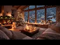 Christmas Ambience 2025 | Peaceful Snowy Night with Relaxing Instrumental Holiday Music