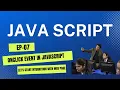 JavaScript Tutorial EP-07 onclick Event in JavaScript