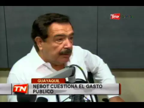 Nebot reitera que hay crisis económica en el país