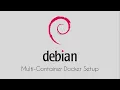 Debian 13 Multi-Container Docker Setup - Nginx Reverse Proxy Pingvin Share Mattermost